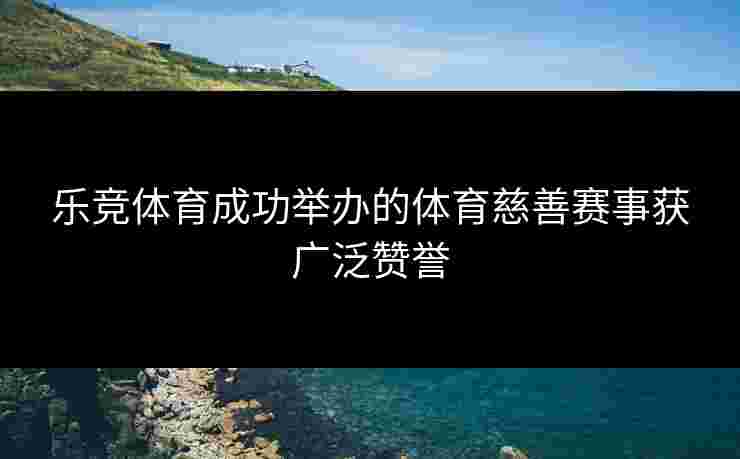 乐竞体育成功举办的体育慈善赛事获广泛赞誉