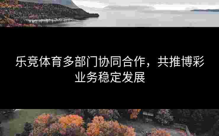 乐竞体育多部门协同合作，共推博彩业务稳定发展